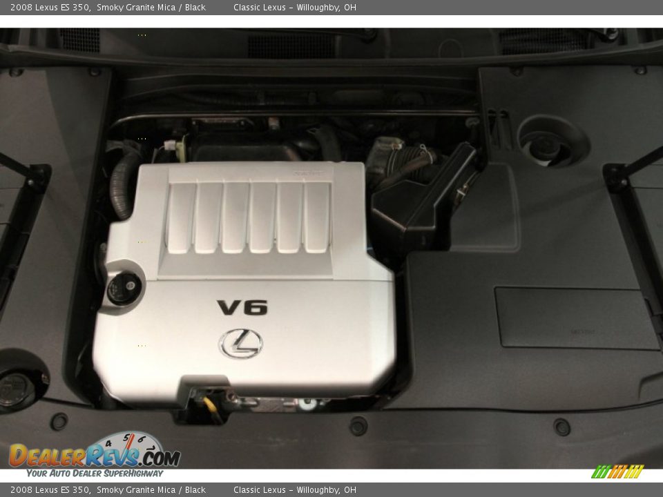 2008 Lexus ES 350 Smoky Granite Mica / Black Photo #18