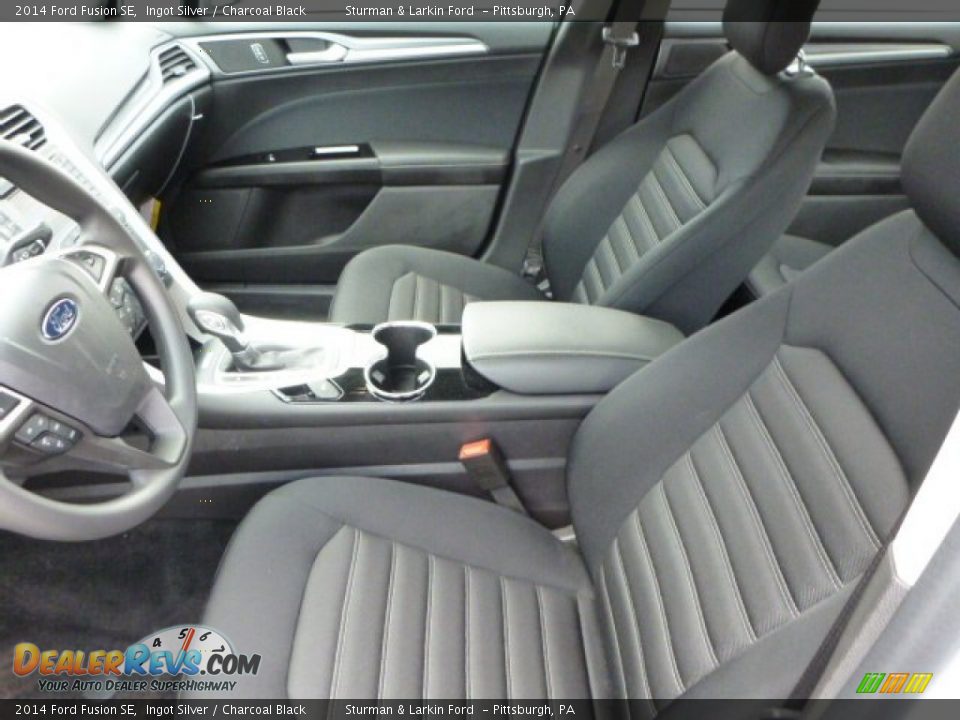 2014 Ford Fusion SE Ingot Silver / Charcoal Black Photo #8