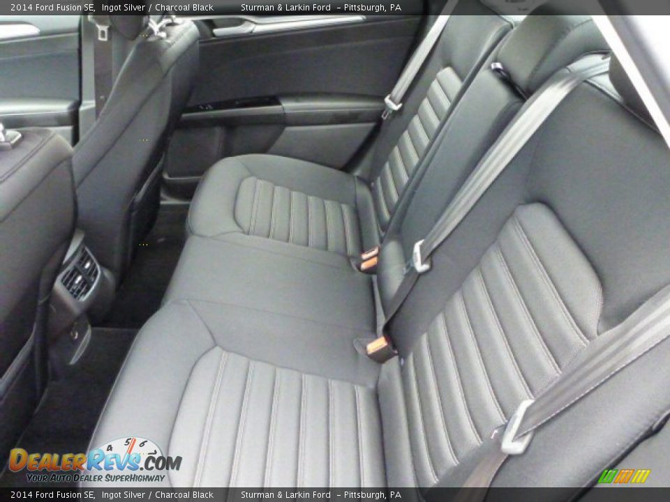 2014 Ford Fusion SE Ingot Silver / Charcoal Black Photo #9