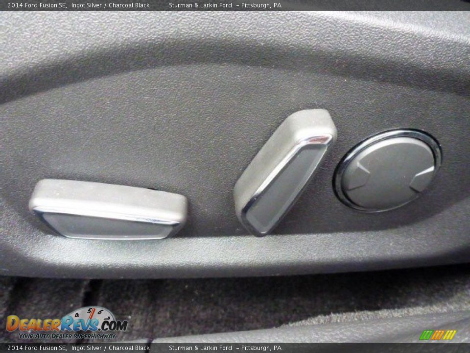 2014 Ford Fusion SE Ingot Silver / Charcoal Black Photo #12