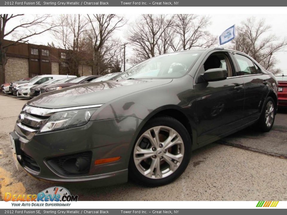 2012 Ford Fusion SE Sterling Grey Metallic / Charcoal Black Photo #1