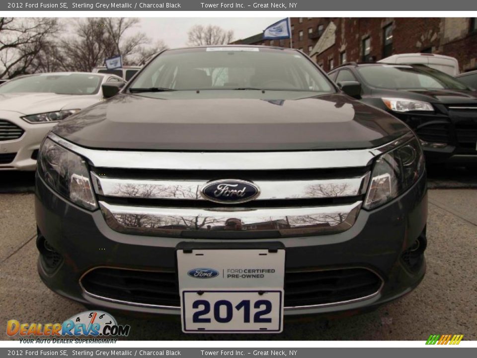 2012 Ford Fusion SE Sterling Grey Metallic / Charcoal Black Photo #2