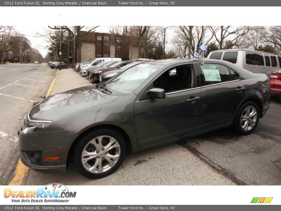 2012 Ford Fusion SE Sterling Grey Metallic / Charcoal Black Photo #3