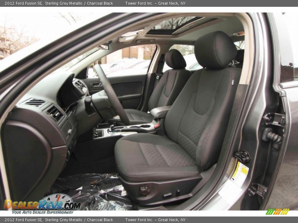 2012 Ford Fusion SE Sterling Grey Metallic / Charcoal Black Photo #11