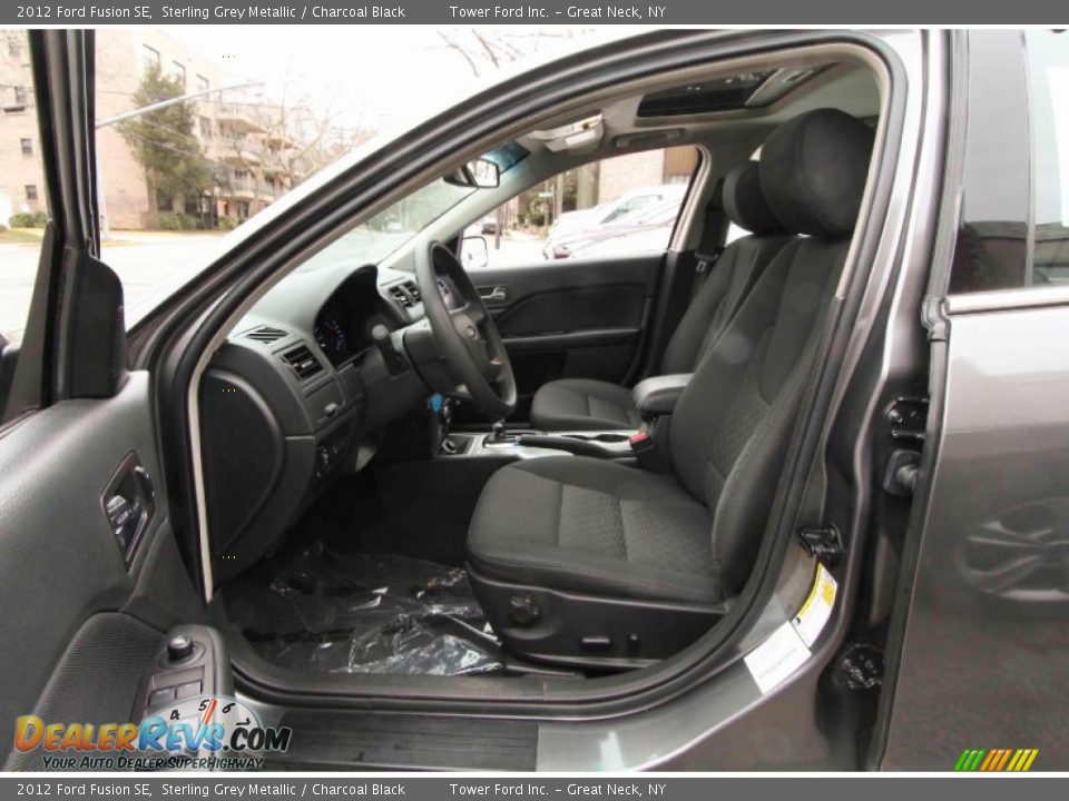 2012 Ford Fusion SE Sterling Grey Metallic / Charcoal Black Photo #12