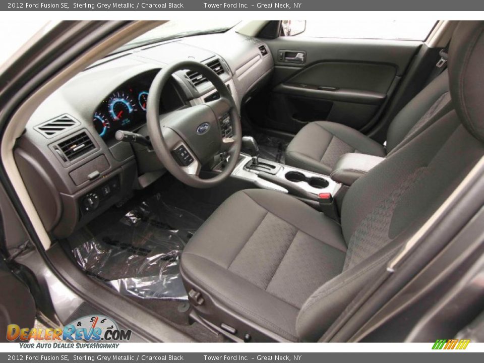 2012 Ford Fusion SE Sterling Grey Metallic / Charcoal Black Photo #13