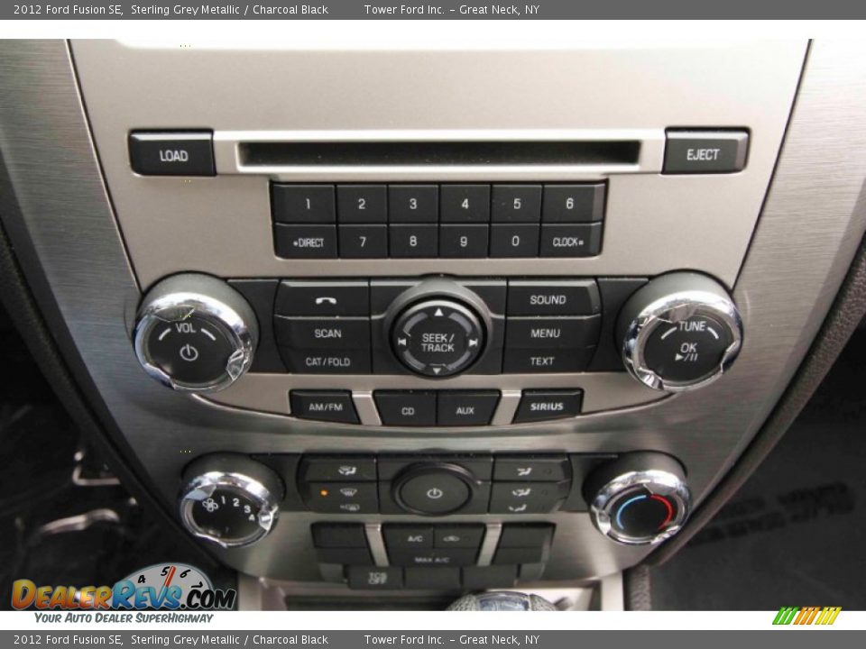 2012 Ford Fusion SE Sterling Grey Metallic / Charcoal Black Photo #18