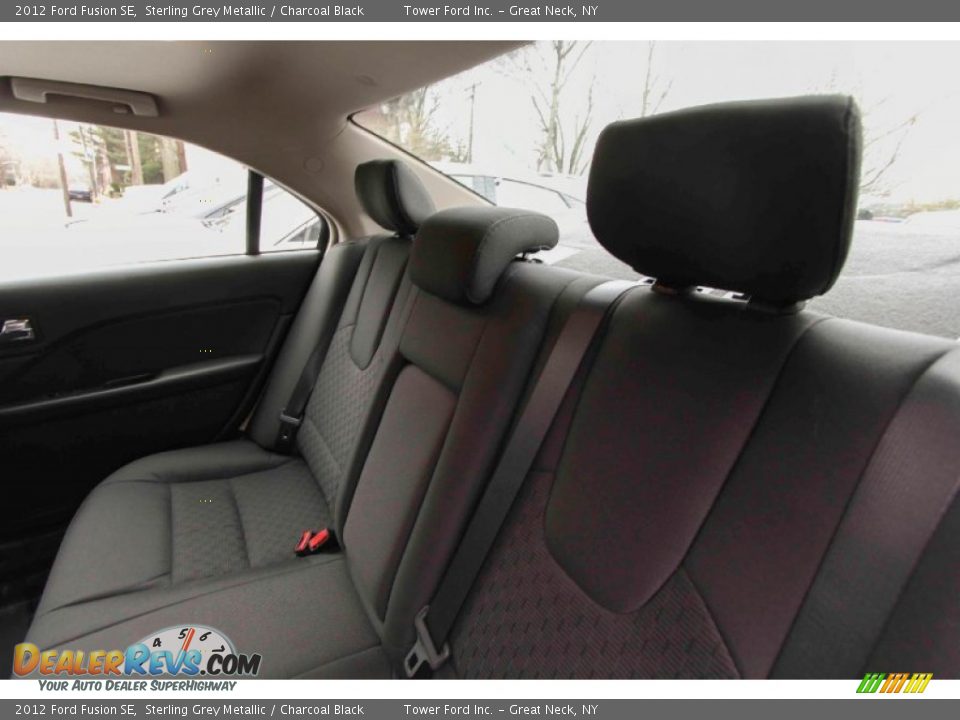 2012 Ford Fusion SE Sterling Grey Metallic / Charcoal Black Photo #21