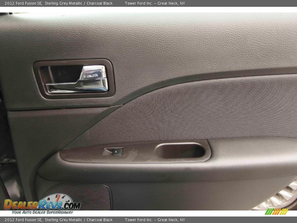 2012 Ford Fusion SE Sterling Grey Metallic / Charcoal Black Photo #22