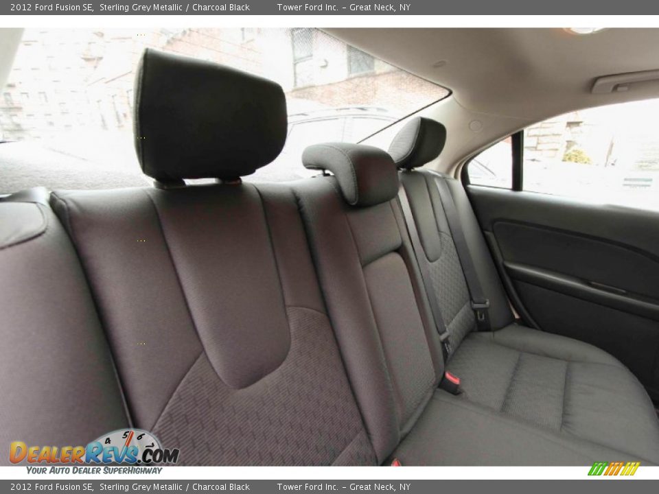 2012 Ford Fusion SE Sterling Grey Metallic / Charcoal Black Photo #23