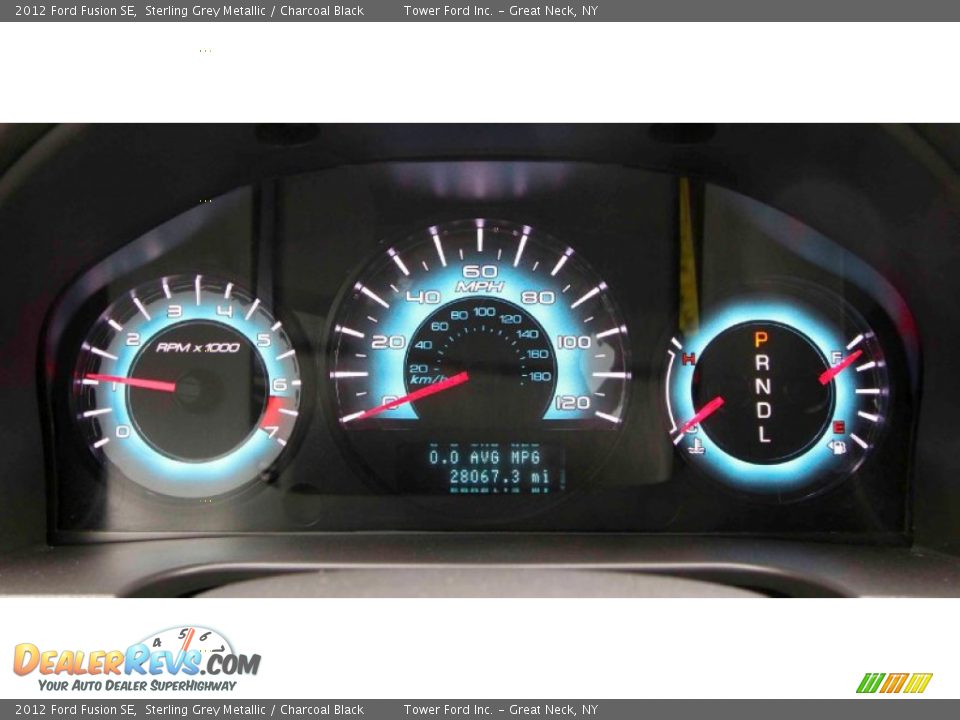 2012 Ford Fusion SE Sterling Grey Metallic / Charcoal Black Photo #26