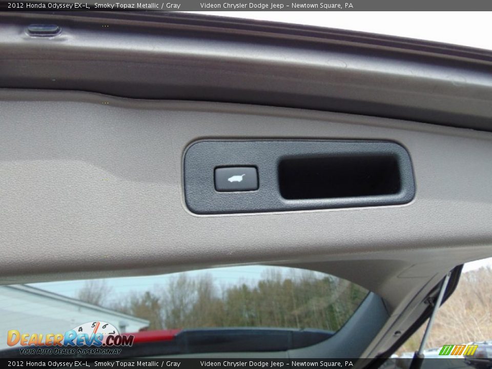 2012 Honda Odyssey EX-L Smoky Topaz Metallic / Gray Photo #29