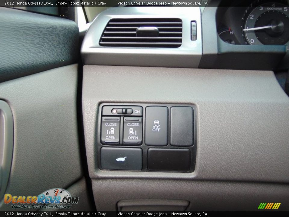 2012 Honda Odyssey EX-L Smoky Topaz Metallic / Gray Photo #33