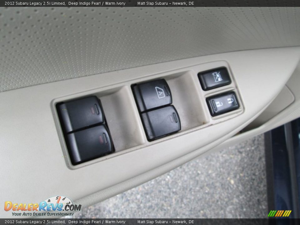 2012 Subaru Legacy 2.5i Limited Deep Indigo Pearl / Warm Ivory Photo #13