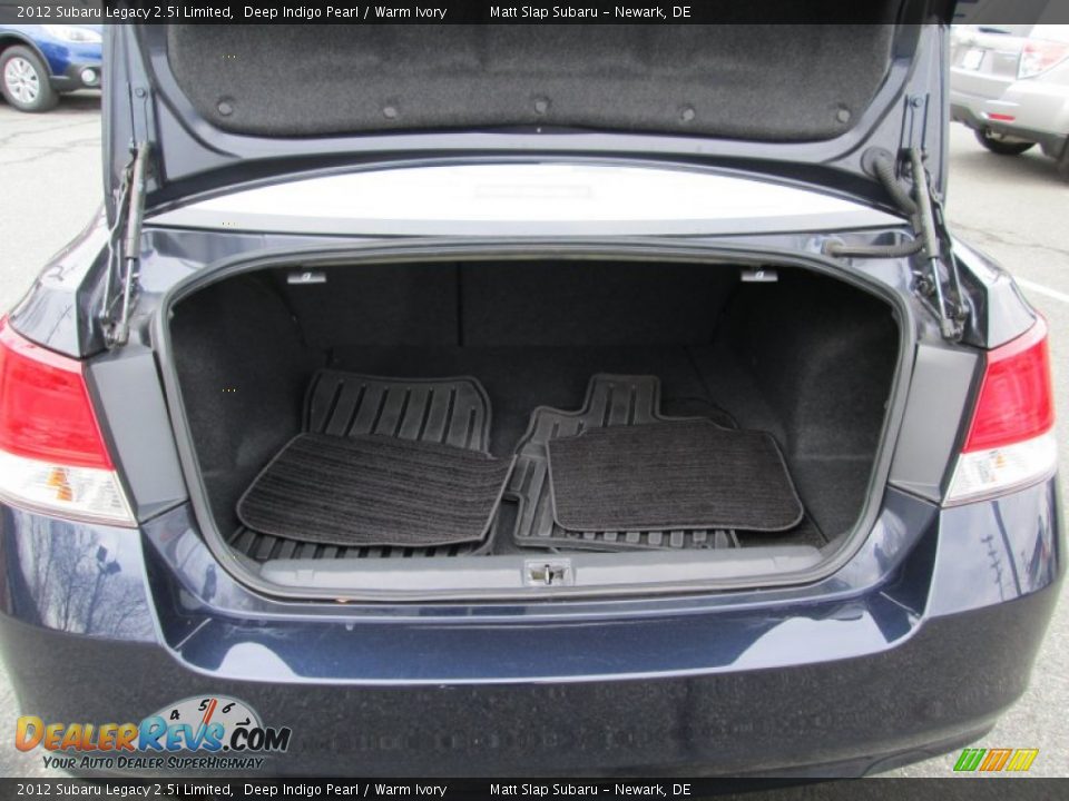 2012 Subaru Legacy 2.5i Limited Deep Indigo Pearl / Warm Ivory Photo #19