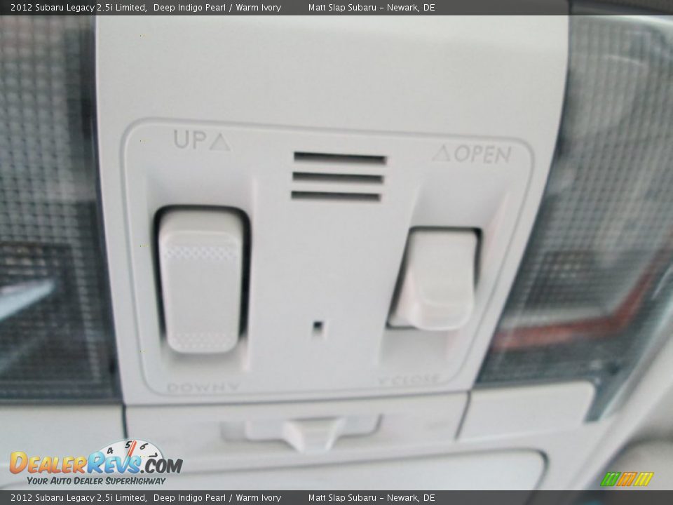 2012 Subaru Legacy 2.5i Limited Deep Indigo Pearl / Warm Ivory Photo #21