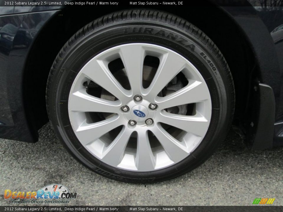 2012 Subaru Legacy 2.5i Limited Deep Indigo Pearl / Warm Ivory Photo #23