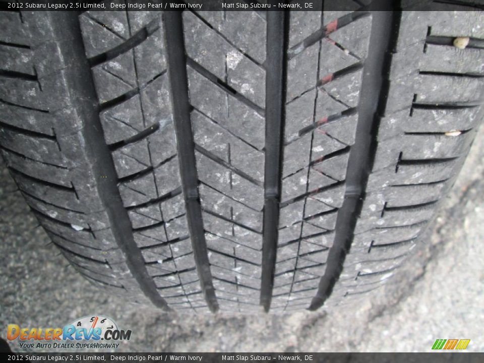 2012 Subaru Legacy 2.5i Limited Deep Indigo Pearl / Warm Ivory Photo #24