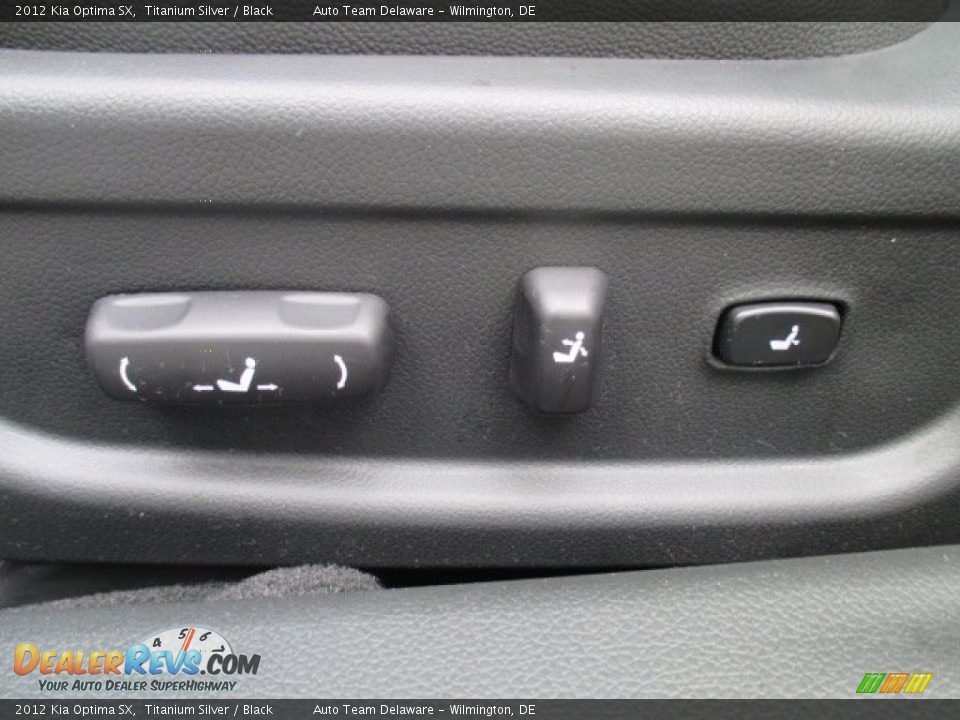 2012 Kia Optima SX Titanium Silver / Black Photo #31