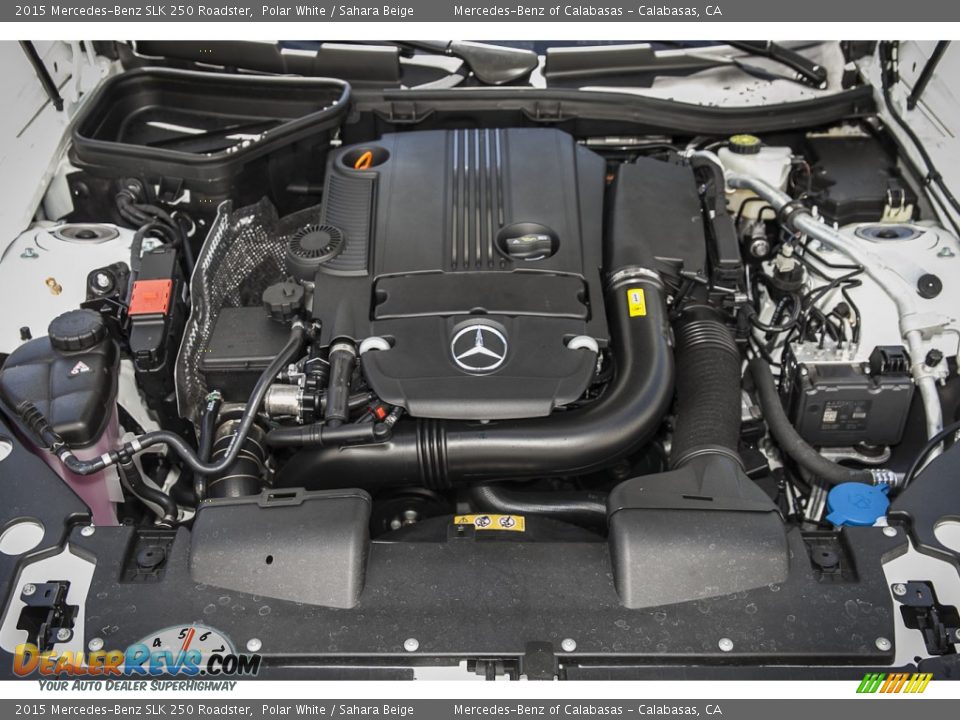 2015 Mercedes-Benz SLK 250 Roadster 1.8 Liter GDI Turbocharged DOHC 16-Valve VVT 4 Cylinder Engine Photo #9