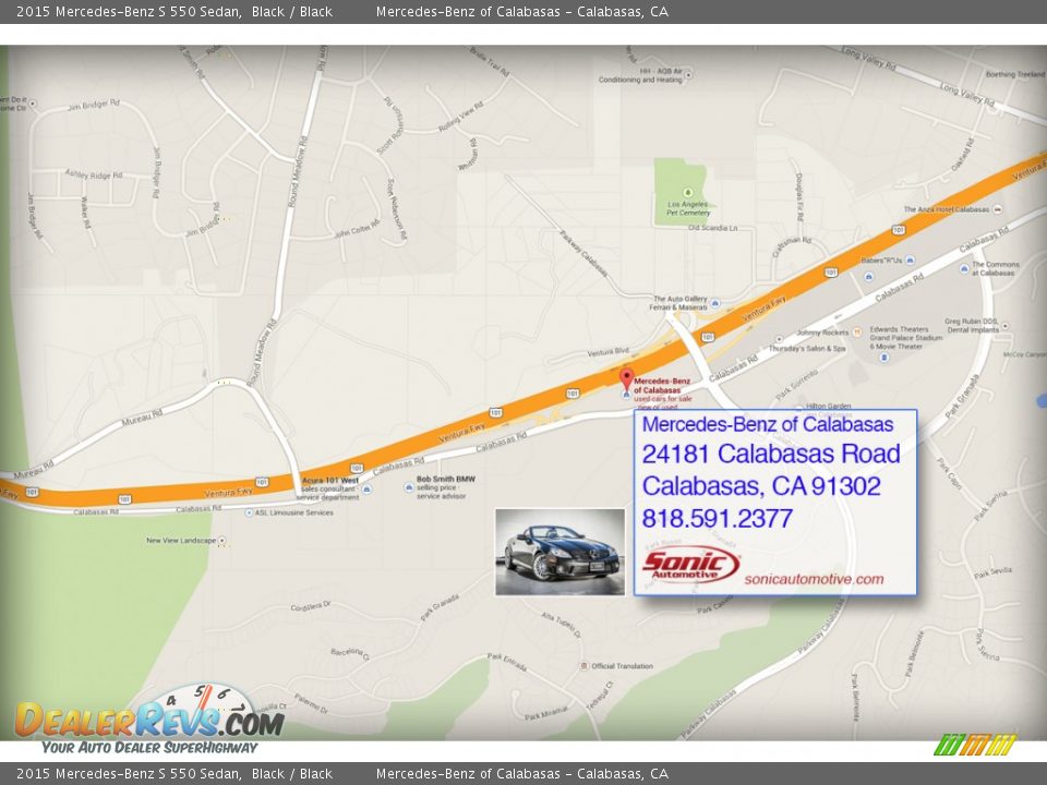 Dealer Info of 2015 Mercedes-Benz S 550 Sedan Photo #11