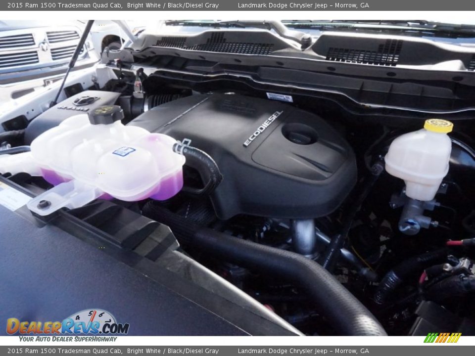 2015 Ram 1500 Tradesman Quad Cab 3.0 Liter EcoDiesel DI Turbocharged DOHC 24-Valve Diesel V6 Engine Photo #8