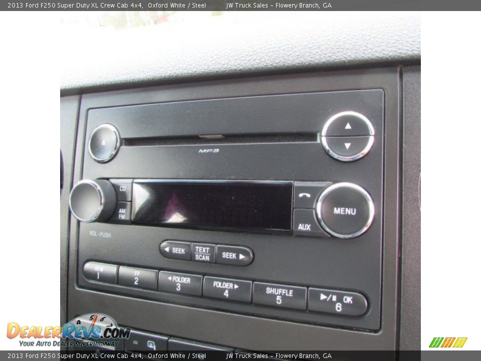 2013 Ford F250 Super Duty XL Crew Cab 4x4 Oxford White / Steel Photo #24