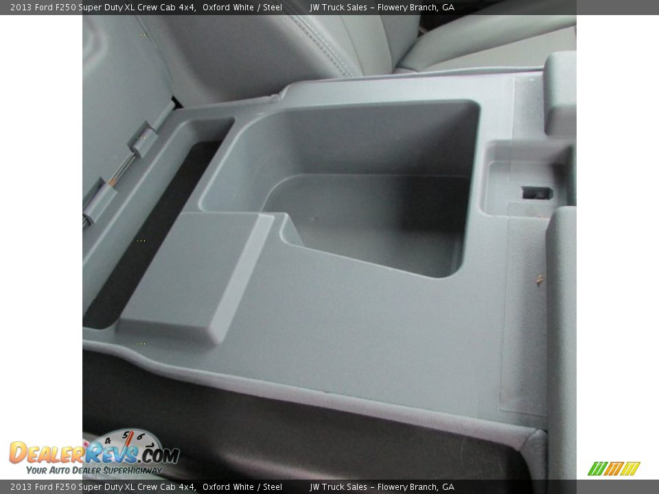 2013 Ford F250 Super Duty XL Crew Cab 4x4 Oxford White / Steel Photo #30