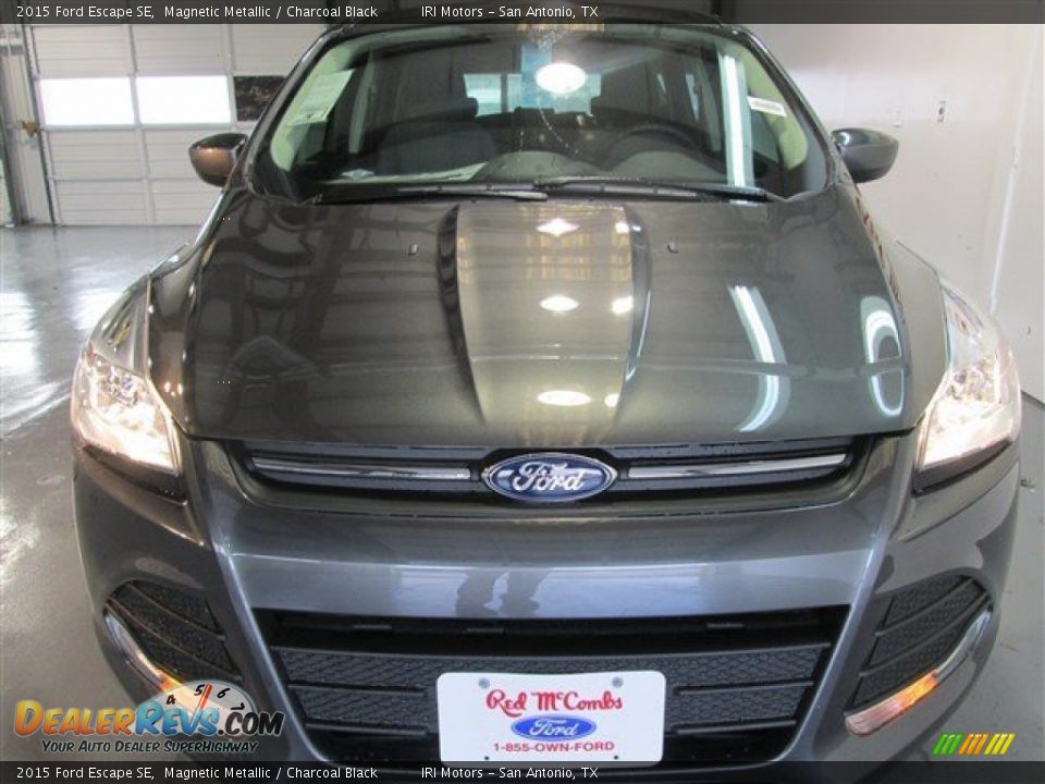 2015 Ford Escape SE Magnetic Metallic / Charcoal Black Photo #2