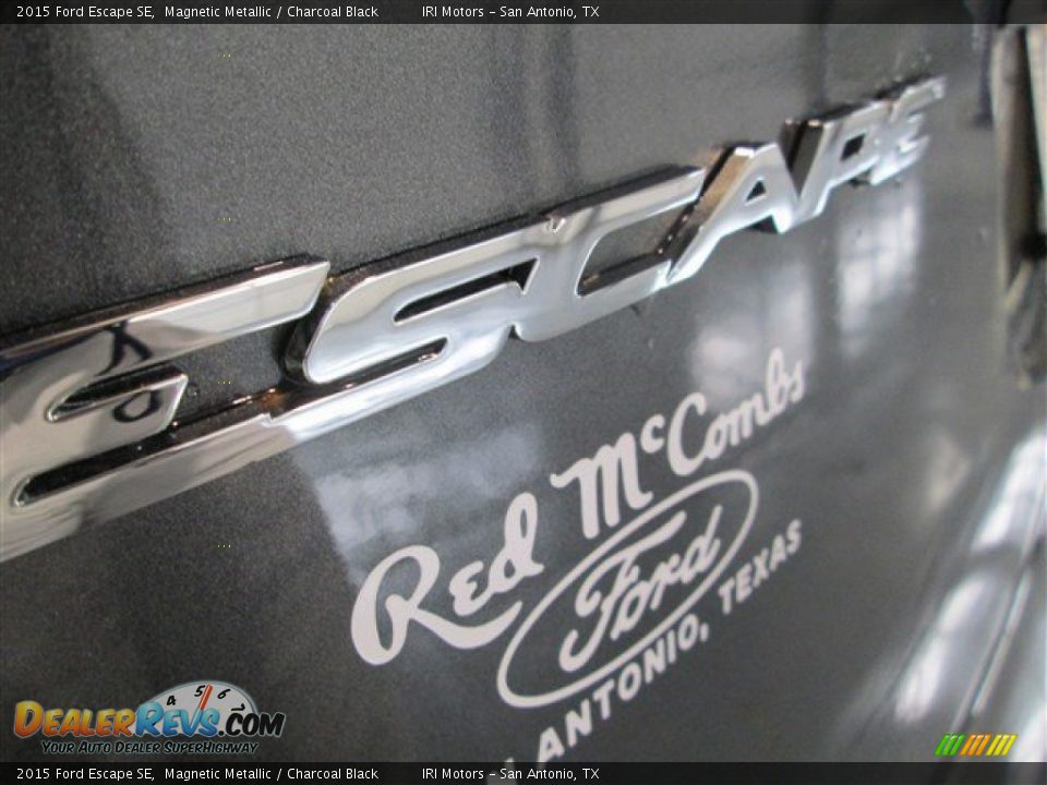 2015 Ford Escape SE Magnetic Metallic / Charcoal Black Photo #6