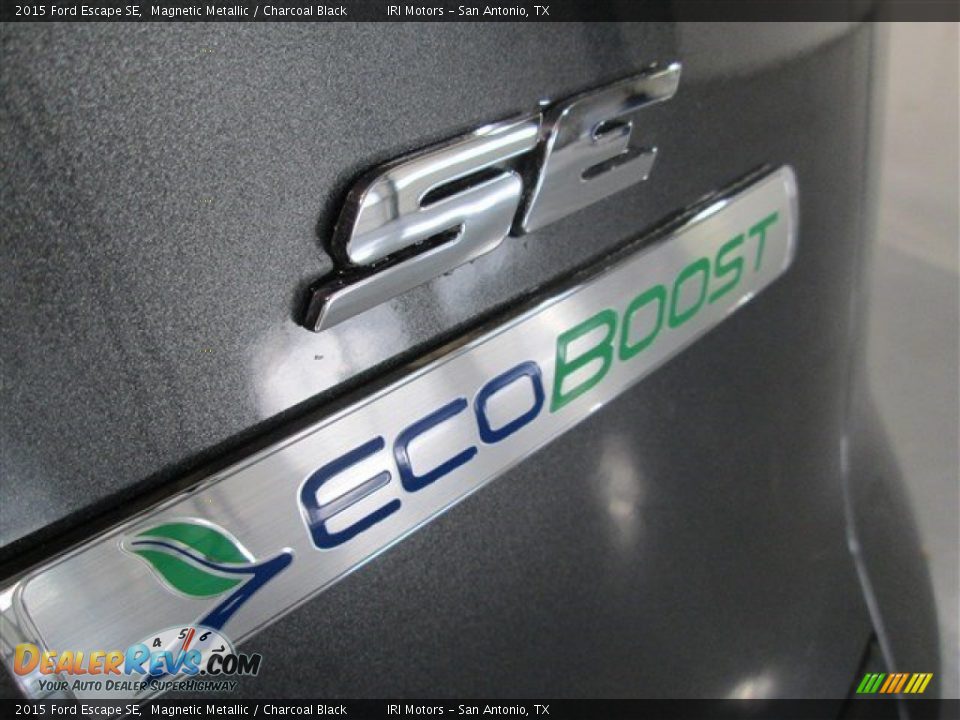 2015 Ford Escape SE Magnetic Metallic / Charcoal Black Photo #7