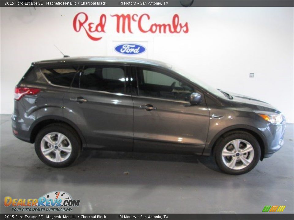 2015 Ford Escape SE Magnetic Metallic / Charcoal Black Photo #8