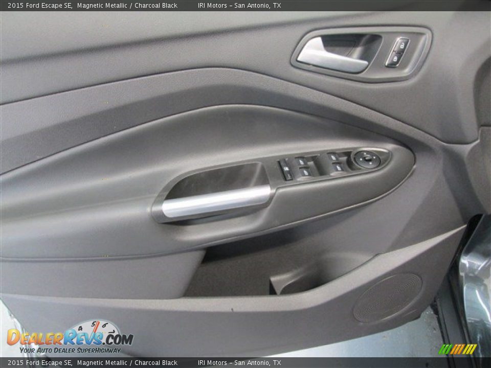 2015 Ford Escape SE Magnetic Metallic / Charcoal Black Photo #14