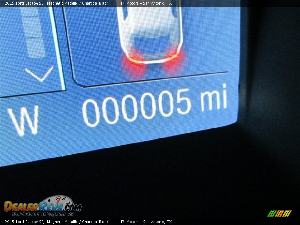 2015 Ford Escape SE Magnetic Metallic / Charcoal Black Photo #19