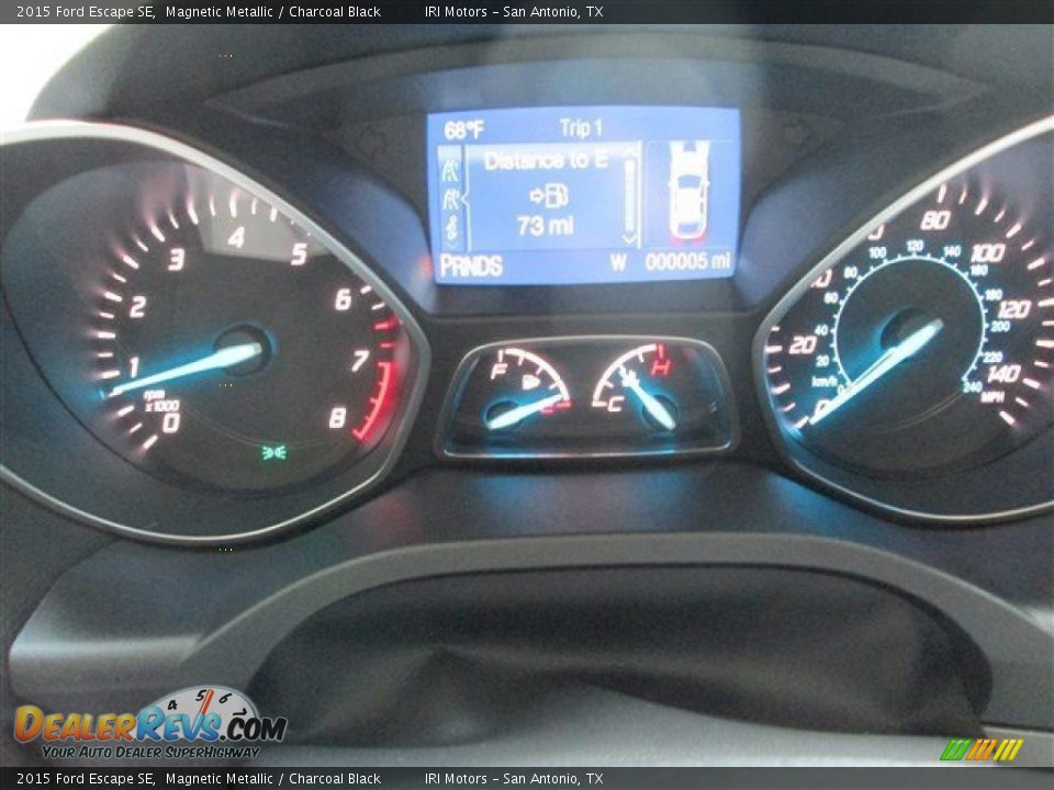 2015 Ford Escape SE Magnetic Metallic / Charcoal Black Photo #20