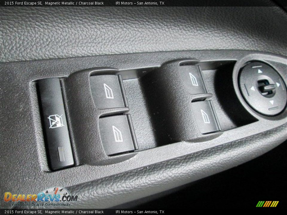 2015 Ford Escape SE Magnetic Metallic / Charcoal Black Photo #22