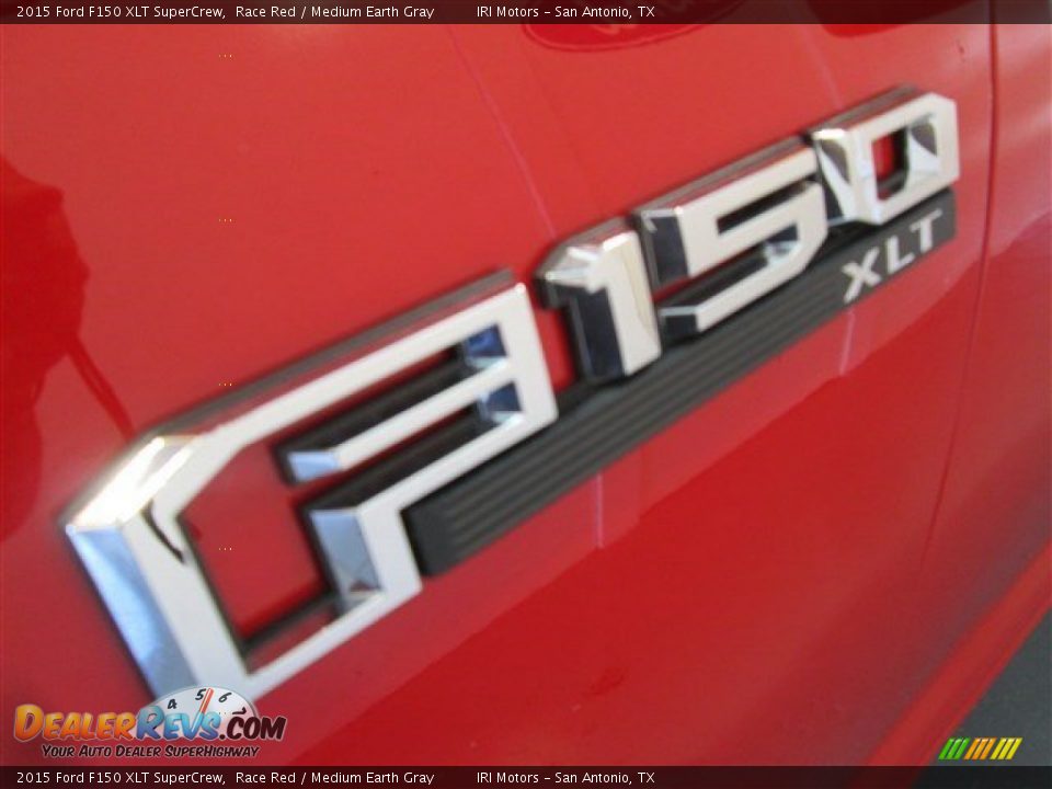 2015 Ford F150 XLT SuperCrew Race Red / Medium Earth Gray Photo #4