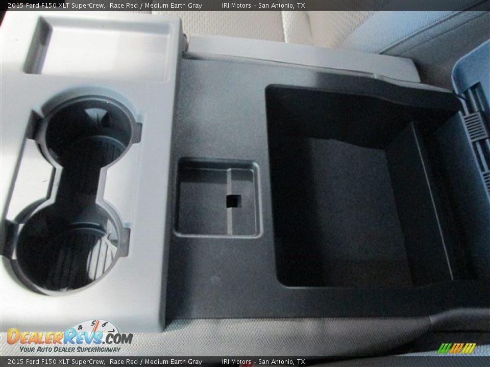 2015 Ford F150 XLT SuperCrew Race Red / Medium Earth Gray Photo #20