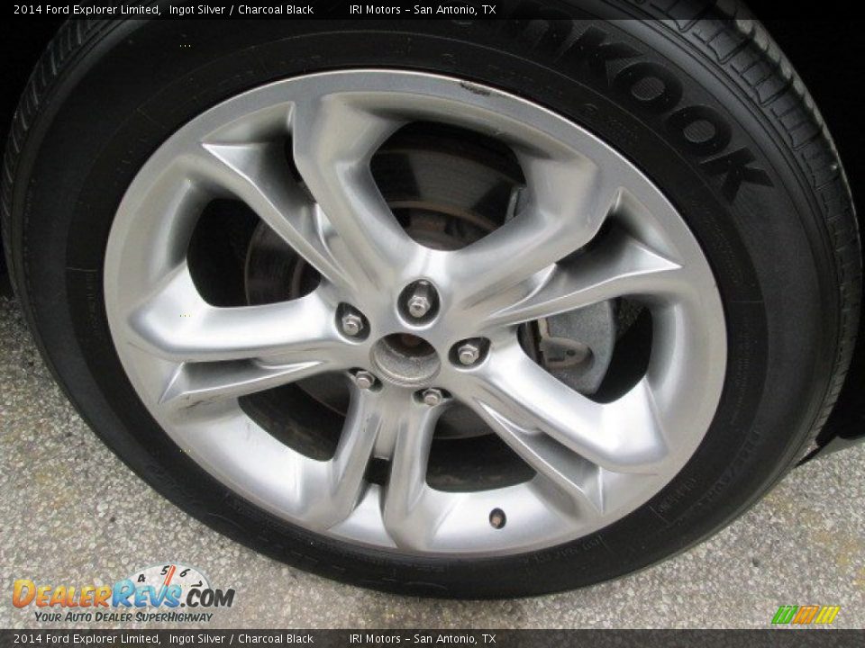 2014 Ford Explorer Limited Ingot Silver / Charcoal Black Photo #2