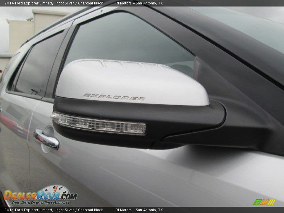 2014 Ford Explorer Limited Ingot Silver / Charcoal Black Photo #4