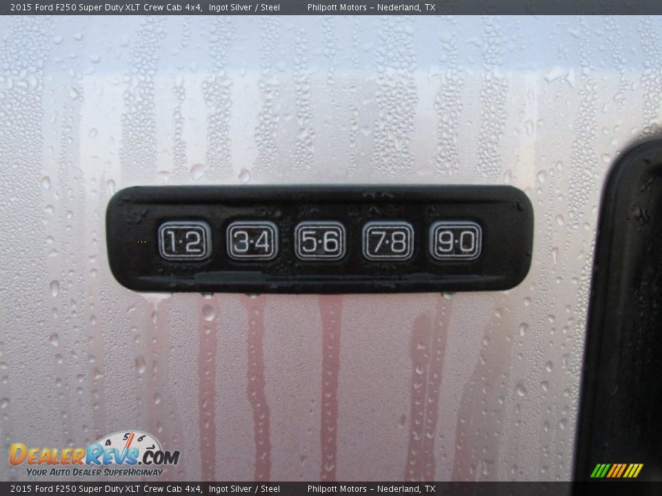 2015 Ford F250 Super Duty XLT Crew Cab 4x4 Ingot Silver / Steel Photo #15