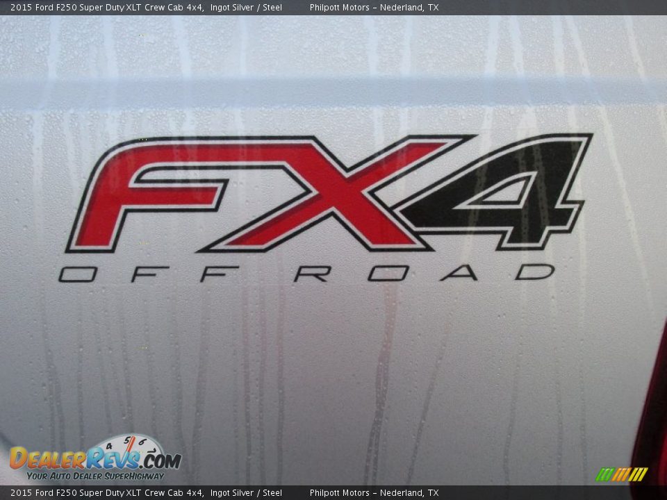 2015 Ford F250 Super Duty XLT Crew Cab 4x4 Ingot Silver / Steel Photo #17