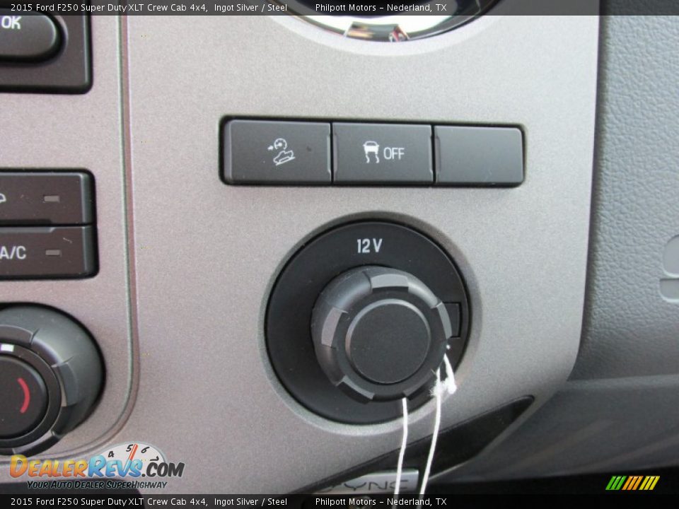 2015 Ford F250 Super Duty XLT Crew Cab 4x4 Ingot Silver / Steel Photo #32