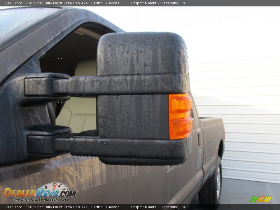 2015 Ford F350 Super Duty Lariat Crew Cab 4x4 Caribou / Adobe Photo #13