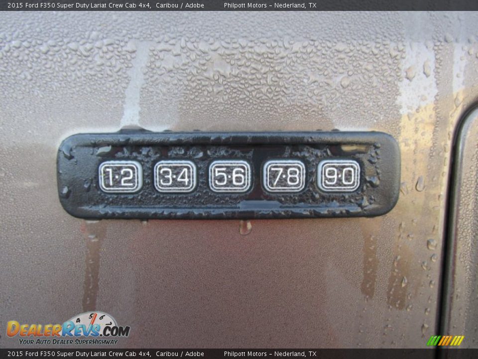 2015 Ford F350 Super Duty Lariat Crew Cab 4x4 Caribou / Adobe Photo #16