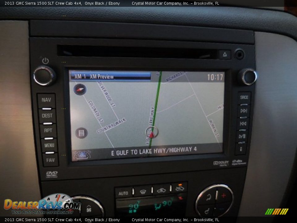 2013 GMC Sierra 1500 SLT Crew Cab 4x4 Onyx Black / Ebony Photo #19