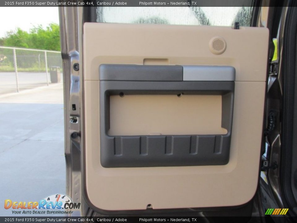 2015 Ford F350 Super Duty Lariat Crew Cab 4x4 Caribou / Adobe Photo #20