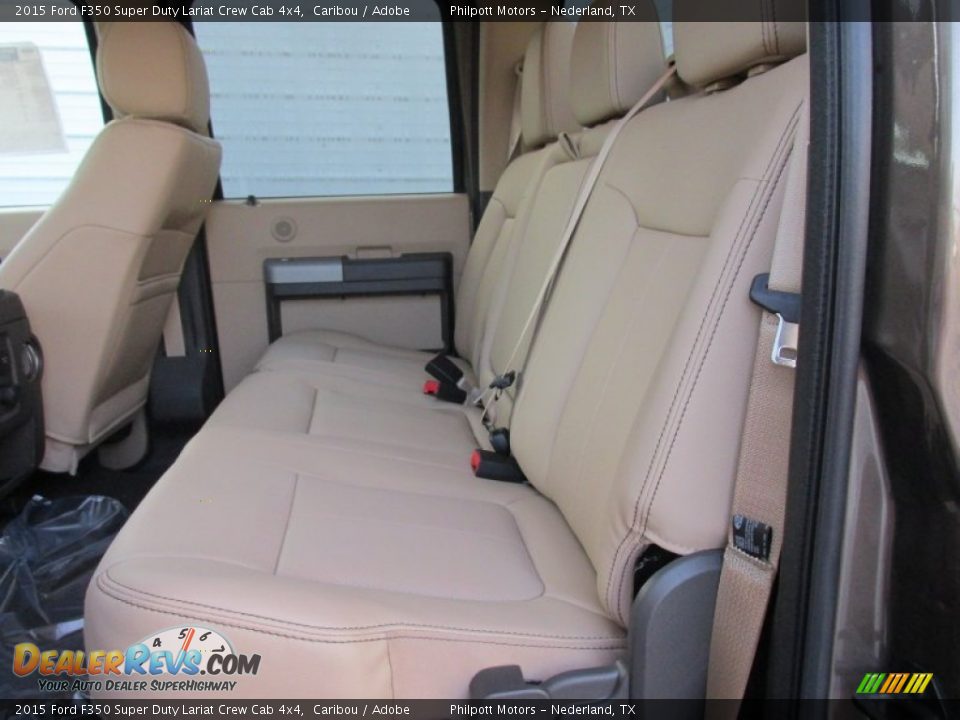 2015 Ford F350 Super Duty Lariat Crew Cab 4x4 Caribou / Adobe Photo #21