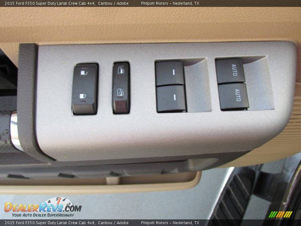 2015 Ford F350 Super Duty Lariat Crew Cab 4x4 Caribou / Adobe Photo #24