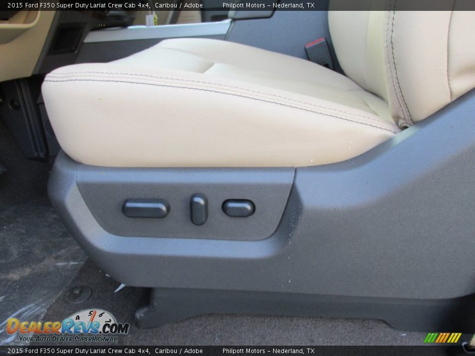 2015 Ford F350 Super Duty Lariat Crew Cab 4x4 Caribou / Adobe Photo #26